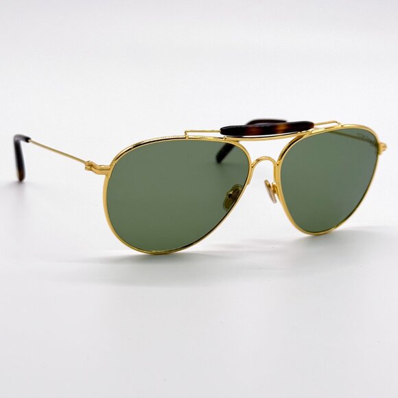 NEW TOM FORD RAPHAEL-02 TF995 30N MEN SUNGLASSES FT0995/S GOLD/GREEN - Picture 4 of 9